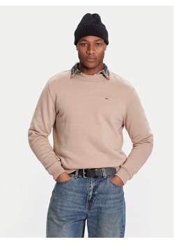 Tommy Jeans Bluza DM0DM20741 Beżowy Regular Fit ze sklepu MODIVO w kategorii Bluzy męskie - zdjęcie 186247971