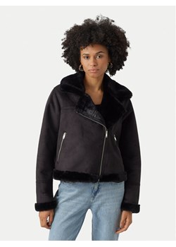 Vero Moda Kożuch Peggy 10290150 Czarny Regular Fit ze sklepu MODIVO w kategorii Kożuchy - zdjęcie 186247974