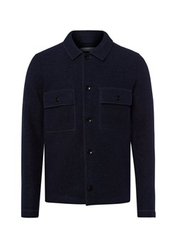 Selected Męski wełniany kardigan - SLHNealy Mężczyźni Wełna granatowy jednolity - id: 769513-0001-09970 - marki SELECTED - 186249163 Selected Męski wełniany kardigan - SLHNealy Mężczyźni Wełna granatowy jednolity ze sklepu vangraaf w kategorii Swetry męskie - zdjęcie 186249163