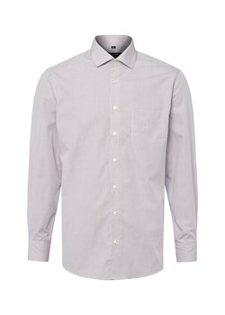 Andrew James Koszula męska Mężczyźni Regular Fit Bawełna mocca w kratkę ze sklepu vangraaf w kategorii Koszule męskie - zdjęcie 186249170