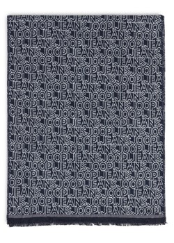 Joop Jeans Szalik męski Mężczyźni wiskoza granatowy wzorzysty ze sklepu vangraaf w kategorii Szaliki męskie - zdjęcie 186249253
