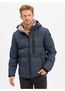 PME Legend Pikowana kurtka męska Mężczyźni Sztuczne włókno granatowy jednolity ze sklepu vangraaf w kategorii Kurtki męskie - zdjęcie 186249272