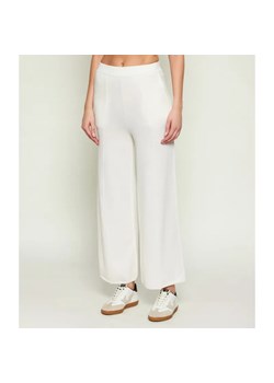 AKEP Wełniane spodnie | Loose fit | z dodatkiem kaszmiru ze sklepu Gomez Fashion Store w kategorii Spodnie damskie - zdjęcie 186250663
