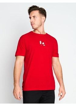 Sinsay - Koszulka z krótkim rękawem Peanuts - czerwony ze sklepu Sinsay w kategorii T-shirty męskie - zdjęcie 186252122