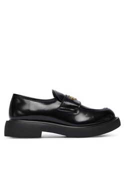 Loafersy LOVE MOSCHINO JA10404G0NJD0000 Czarny ze sklepu eobuwie.pl w kategorii Lordsy damskie - zdjęcie 186252171
