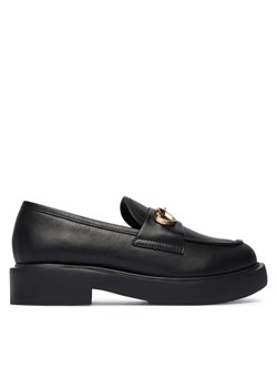 Loafersy LOVE MOSCHINO JA10094G0NIA0000 Czarny ze sklepu eobuwie.pl w kategorii Lordsy damskie - zdjęcie 186252233