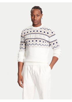 Guess Sweter M5BR61 Z4142 Écru Regular Fit ze sklepu MODIVO w kategorii Swetry męskie - zdjęcie 186252542