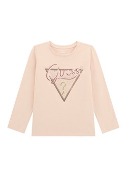 Guess Bluzka K5BI06 J1314 Różowy Regular Fit - id: 0000305454546 - marki Guess - 186252550 Guess Bluzka K5BI06 J1314 Różowy Regular Fit ze sklepu MODIVO w kategorii Bluzki dziewczęce - zdjęcie 186252550