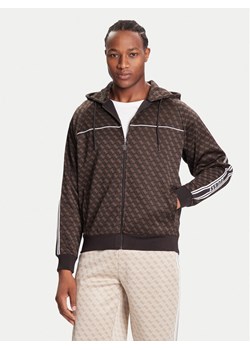 Guess Bluza Z5BQ13 K2042 Brązowy Relaxed Fit ze sklepu MODIVO w kategorii Bluzy męskie - zdjęcie 186252562