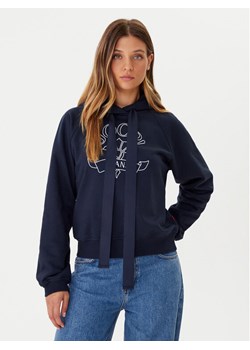 JOOP! Jeans Bluza Tinna 30046176 Granatowy Regular Fit ze sklepu MODIVO w kategorii Bluzy damskie - zdjęcie 186252581