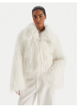 PINKO Futro 106045 A2ZO Z14 Biały Regular Fit - id: 0000305483485 - marki Pinko - 186252651 PINKO Futro 106045 A2ZO Z14 Biały Regular Fit ze sklepu MODIVO w kategorii Futra damskie - zdjęcie 186252651