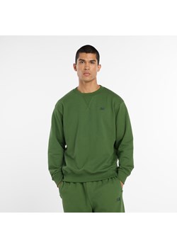 Bluza męska New Balance MT41506DAE – zielona ze sklepu New Balance Poland w kategorii Bluzy męskie - zdjęcie 186254470