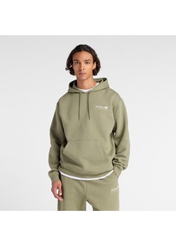 Bluza męska New Balance MT53528DEK – zielona ze sklepu New Balance Poland w kategorii Bluzy męskie - zdjęcie 186254471