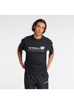 Koszulka męska New Balance MT53525BK – czarna ze sklepu New Balance Poland w kategorii T-shirty męskie - zdjęcie 186254472