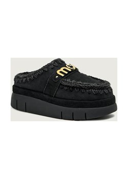 MOU Mule Bounce welt clog suede | z dodatkiem wełny | zamsz ze sklepu Gomez Fashion Store w kategorii Klapki damskie - zdjęcie 186254940