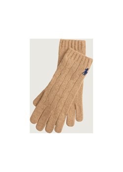 POLO RALPH LAUREN Wełniane rękawiczki | z dodatkiem kaszmiru ze sklepu Gomez Fashion Store w kategorii Rękawiczki damskie - zdjęcie 186254963