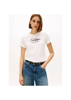 Tommy Hilfiger T-shirt | Regular Fit ze sklepu Gomez Fashion Store w kategorii Bluzki damskie - zdjęcie 186255051