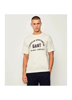 Gant T-shirt PRINTED GRAPHIC | Regular Fit ze sklepu Gomez Fashion Store w kategorii T-shirty męskie - zdjęcie 186255110
