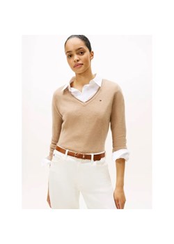 Tommy Hilfiger Wełniany sweter | Regular Fit ze sklepu Gomez Fashion Store w kategorii Swetry damskie - zdjęcie 186255122