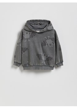 Reserved - Bluza oversize z nadrukiem - czarny ze sklepu Reserved w kategorii Bluzy chłopięce - zdjęcie 186256623