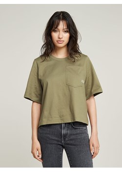 G-Star Koszulka w kolorze khaki ze sklepu Limango Polska w kategorii Bluzki damskie - zdjęcie 186258510