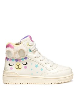 Sneakersy Geox J Washiba J56HXE 0BCKN C1M0G M Biały ze sklepu eobuwie.pl w kategorii Buty sportowe dziecięce - zdjęcie 186258683