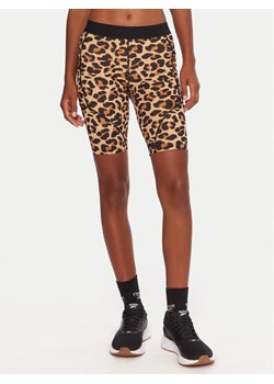 Reebok Szorty sportowe Erica RK25159CCW Beżowy Slim Fit ze sklepu MODIVO w kategorii Szorty - zdjęcie 186258771