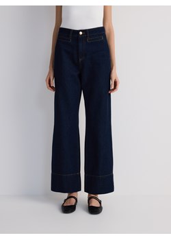 Reserved - Jeansy wide leg - granatowy - id: YT199-59J - marki Reserved - 186260312 Reserved - Jeansy wide leg - granatowy ze sklepu Reserved w kategorii Jeansy damskie - zdjęcie 186260312