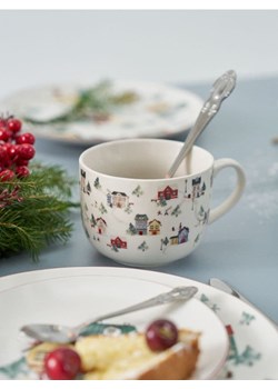Sinsay - Ceramiczny kubek z uchem z motywem świątecznym - wielobarwny - id: 563ES-MLC - marki Sinsay - 186261983 Sinsay - Ceramiczny kubek z uchem z motywem świątecznym - wielobarwny ze sklepu Sinsay w kategorii Kubki - zdjęcie 186261983