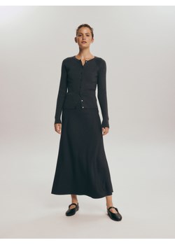 Reserved - Spódnica maxi - ciemnoszary - id: 890BW-90X - marki Reserved - 186262562 Reserved - Spódnica maxi - ciemnoszary ze sklepu Reserved w kategorii Spódnice - zdjęcie 186262562