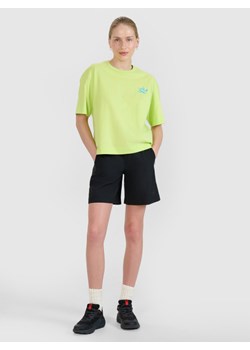 Damskie spodenki plażowe 4F 4FWSS25UBDSF131 - czarne ze sklepu Sportstylestory.com w kategorii Szorty - zdjęcie 186263103