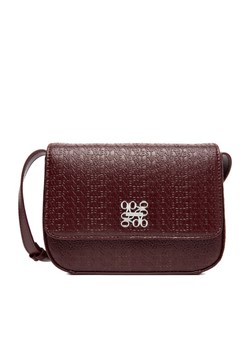 Torebka Nine West CEO-HAMPSHIRE-I-LDA8176 Bordowy ze sklepu eobuwie.pl w kategorii Listonoszki - zdjęcie 186264884