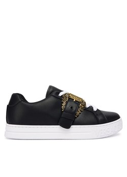 Sneakersy Versace Jeans Couture 79VA3SK9 ZPB27 Czarny ze sklepu eobuwie.pl w kategorii Buty sportowe damskie - zdjęcie 186264934