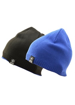 Dwustronna Męska Zimowa Czapka Czarny/Niebieski L/XL REDSD ST-514F ze sklepu Stylion w kategorii Zegarki - zdjęcie 186265601