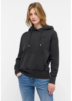 Damska bluza z kapturem MUSTANG Margo Jet Black 1015471 4188 ze sklepu YouNeedit.pl w kategorii Bluzy damskie - zdjęcie 186266292