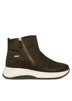 Botki Caprice 9-26400-45 Khaki ze sklepu eobuwie.pl w kategorii Botki - zdjęcie 186266772