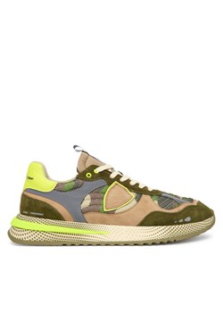 Sneakersy Philippe Model A012050 OYLU CR01 Khaki ze sklepu eobuwie.pl w kategorii Buty sportowe męskie - zdjęcie 186266780