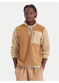 The North Face Polar Yumiori NF0A883S Beżowy Regular Fit ze sklepu MODIVO w kategorii Bluzy męskie - zdjęcie 186267364