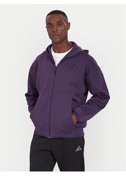 adidas Bluza Z.N.E. KB7124 Fioletowy Regular Fit ze sklepu MODIVO w kategorii Bluzy męskie - zdjęcie 186267424