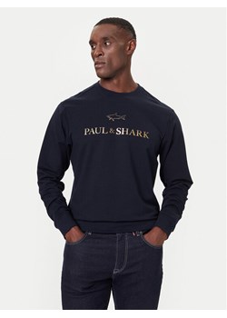 Paul&Shark Bluza 15311822 Granatowy Regular Fit ze sklepu MODIVO w kategorii Bluzy męskie - zdjęcie 186267483