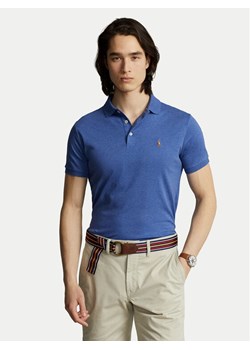 Polo Ralph Lauren Polo 710713130008 Niebieski Custom Slim Fit ze sklepu MODIVO w kategorii T-shirty męskie - zdjęcie 186267550