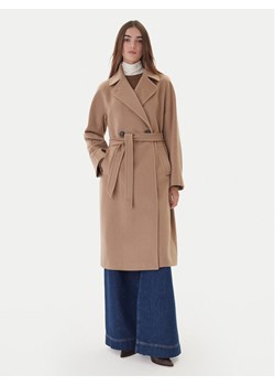 Weekend Max Mara Płaszcz przejściowy Cascia 2525016072 Beżowy Regular Fit ze sklepu MODIVO w kategorii Płaszcze damskie - zdjęcie 186267571