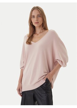 Kontatto Sweter 3M0815C Różowy Relaxed Fit ze sklepu MODIVO w kategorii Swetry damskie - zdjęcie 186267574