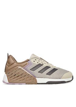 adidas Buty na siłownię Dropset 3 strength training JR1675 Szary ze sklepu MODIVO w kategorii Buty sportowe damskie - zdjęcie 186267592