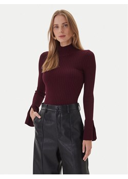 KAOS Golf RI1NT052 4005 Bordowy Regular Fit ze sklepu MODIVO w kategorii Swetry damskie - zdjęcie 186267600