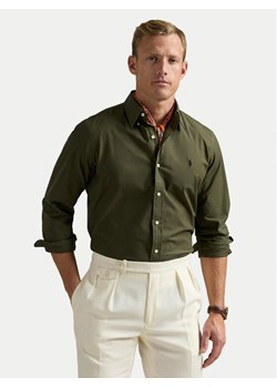 Polo Ralph Lauren Koszula 710929348006 Zielony Slim Fit ze sklepu MODIVO w kategorii Koszule męskie - zdjęcie 186267654