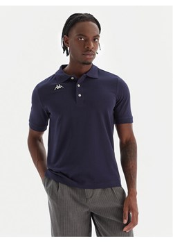 Kappa Polo Logo Sharas Mss 302B3D0 Granatowy Regular Fit - id: 0000305630148 - marki Kappa - 186267683 Kappa Polo Logo Sharas Mss 302B3D0 Granatowy Regular Fit ze sklepu MODIVO w kategorii T-shirty męskie - zdjęcie 186267683