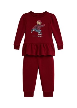 Polo Ralph Lauren Dres 310981193001 Czerwony Regular Fit - id: 0000305547545 - marki Polo Ralph Lauren - 186267751 Polo Ralph Lauren Dres 310981193001 Czerwony Regular Fit ze sklepu MODIVO w kategorii Komplety niemowlęce - zdjęcie 186267751