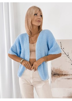 kardigan auberon błękitny one size ze sklepu UBRA w kategorii Swetry damskie - zdjęcie 186270191
