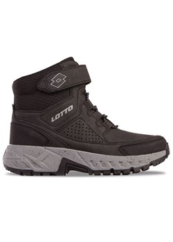 Buty dziecięce Lotto Alderton Mid 2600400K-1116 - czarne ze sklepu streetstyle24.pl w kategorii Buty zimowe dziecięce - zdjęcie 186270374